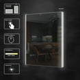thumbnail image 5 of Yukon Slim 20"x32"  Rectangle, Lighted LED, Wall Mounted, Vanity Mirror, 5 of 7
