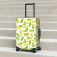 thumbnail image 6 of Gukieu Cartoon Corn Print Suitcase Protective Cover, Elastic Zipper Buckle Suitcase Protective Cover, Suitable for Travel, Business Trip-X-Large, 6 of 7