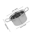 thumbnail image 2 of FUTUREORYY Multi Functional Cooking Pot for Soup Stainless Steel for Home Cooks 1Set, 2 of 8