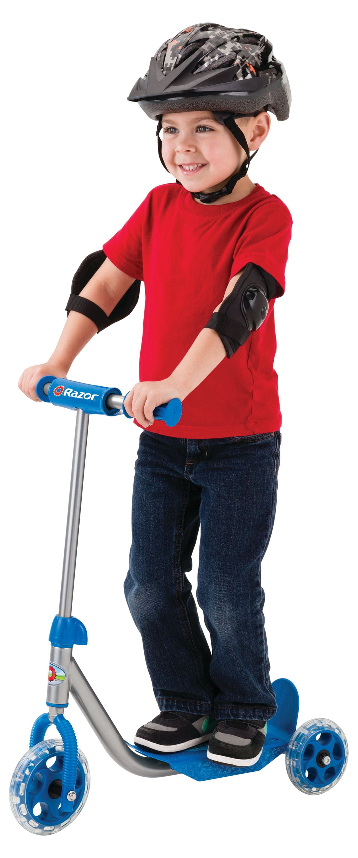 Razor Jr 3-Wheel Lil' Kick Scooter - Blue, for Child Ages 3 and up