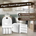 thumbnail image 4 of Tissue Dispenser Keys, Toilet Paper Dispenser Keys Compatible for Pacific Tissue and Toilet Paper Dispensers B, 4 of 5
