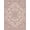 Mauve Pink, Pattern 2, variant on ODIKA Mauve Faded Central Emblem With Decorative Floral Border Design for Dining Room, Large Office, Lounge, Non-Slip Chair-Friendly