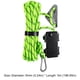 thumbnail image 3 of Carpa de cuerda de viento Toldo de 5 m Tirador ajustable para acampar al aire libre Verde, 3 of 3