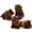 Bison, variant on Tezituor 4Pcs Highland Cow Stuffed Animals Stuffed Animals Bulk Plush Toy