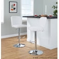 thumbnail image 3 of LumiSource Henry Adjustable Barstool - Set of 2, 3 of 6