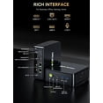 thumbnail image 4 of GMKtec M6 Ultra Mini PC, AMD Ryzen 5 7640HS, 16GB RAM 512GB SSD, Mini Desktop Computers, WiFi6E, BT5.2, Office Home Business HTPC, Dual NIC LAN 2.5GbE, 4 of 10