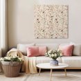thumbnail image 5 of Flowers Birds Wall Art Painting on Canvas, Country Retro Botanical Floral Branches Canvas Art Home Prints Wall Art Framed Modern Artwork for Living Room Bedroom Wall Decor 12x12in, 5 of 9