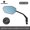 Carbon-fiber Right, variant on ROCKBROS Cycling Mirror Viewing Anti-glare Handlebar Rearview HD Nylon Convex Mirror 360° Rotate Bike Mirror Left