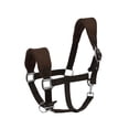 thumbnail image 2 of Henri de Rivel Ergonomic Comfort Halter and Lead Rope Set-Brown-Pony, 2 of 5