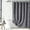 Grey, variant on Wehilion Boho Shower Curtain, Woven Fabric Shower Curtain,Tufted Chevron Striped Modern Chic Textured Minimalist Bathroom Shower Curtain