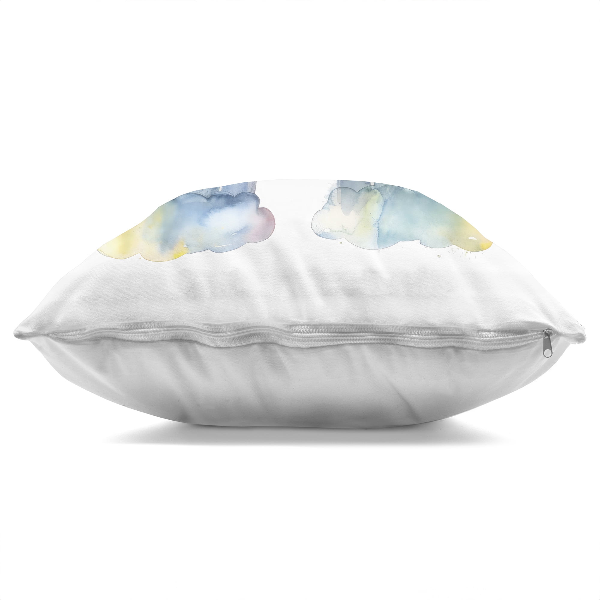 Stupell Industries Colored Rainbow Clouds Decorative Printed Throw Pillow, design by Creative Studio