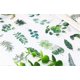 thumbnail image 5 of 12 Sheets Stickers, Green Plant Leaves Flowers, Photo Album Diy Decoration For Diary Scrapbooking, 5 of 5