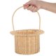 thumbnail image 5 of unbranded Cesta Decorativa De Imitación Ratán Con Asa Para Estilo Rústico Color Beige Tejido, 5 of 7