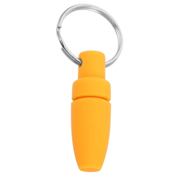 OULII Yellow Portable Cigar Drill Compact Durable Cigar Hole Punch Tool for Travel