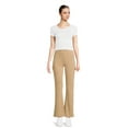 thumbnail image 2 of No Boundaries Juniors and Juniors Plus Washed Cargo Flare Pants, 31” Inseam, Sizes XS-4X, 2 of 5