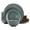 Blue, variant on Elama Wilma 18 Piece Round Stoneware Dinnerware Set in Light Blue