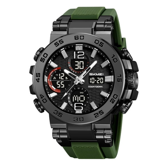 Men's Multi-Function Tactical Watch - Waterproof Military Sports LED, Alarm, Stopwatch