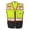 Lime, variant on Mens Class 2 Black Series Vest Style 1515