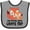Heather and Black, variant on Inktastic Fox My Great Aunt Loves Me Boys or Girls Baby Bib