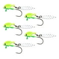 thumbnail image 2 of 5 señuelos de pesca tipo jig, cucharas metálicas de hundimiento rápido, cebo luminoso para jigging. Azul 3.5g, 2 of 7
