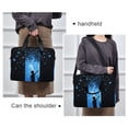 thumbnail image 6 of FORMRS 16" Laptop Bag Carrying Sleeve Case with Handle Travel Shoulder Briefcase, Blue Butterfly, 6 of 8