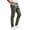 *Army Green, variant on Men's Slim Fit Flat Front Chino Pants with Pants,Stretch Straight Leg Business Trousers For Men,Khaki,S-3XL