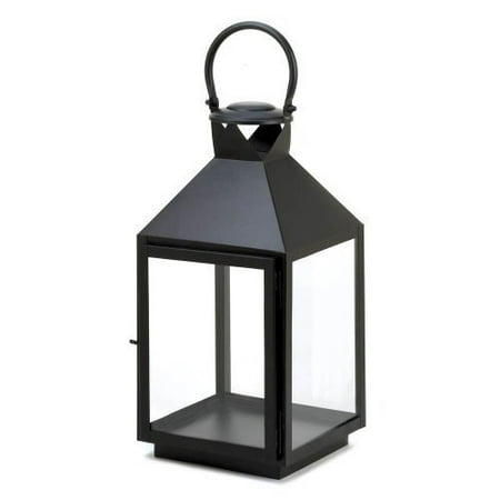 Gallery Of Light Black Revere Large Candle Lantern