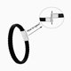 thumbnail image 4 of Pulsera para hombre Geoffrey Beene de piel trenzada, 20,5 cm, color plateado, 4 of 5