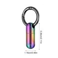thumbnail image 4 of Matsuzay LLavero de pastillero, Mini pastillas portátiles de aleación, resistente al agua, soporte sellado para tableta, contenedor de almacenamiento, Almacenamiento y organización del hogar No.02 Matsuzay HA012686-02, 4 of 6