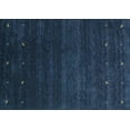 thumbnail image 1 of Ahgly Company Machine Washable Indoor Rectangle Abstract Turquoise Blue Contemporary Area Rugs, 7' x 9', 1 of 4