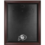 Colorado Buffaloes Mahogany Framed Logo Jersey Display Case