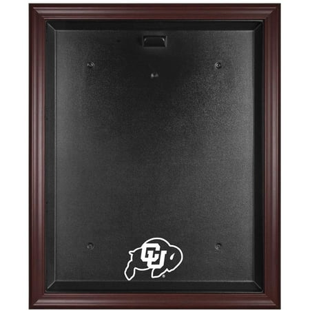 Colorado Buffaloes Mahogany Framed Logo Jersey Display Case