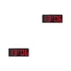 thumbnail image 1 of Naiovety Reloj digital LED ABS Alarmas recargables Type7 NO7, 1 of 6