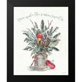thumbnail image 2 of Tavoletti, Anne 15x18 Black Modern Framed Museum Art Print Titled - Seasonal Charm II, 2 of 5