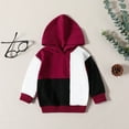 thumbnail image 2 of Byoo Boys Color Block Hoodie Casual Sports Hooded Sweatshirt Spring Fall Pullover, 2 of 8