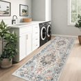 thumbnail image 1 of Vintage Area Rug x Washable Living Room Rug Indoor Print Accent Rugs for Bedroom Distressed Thin Throw Rugs Carpet for Living Room Kitchen Entryway, 1 of 7