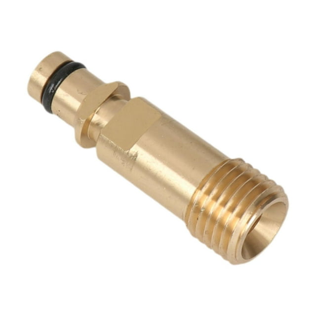Adaptador de hidrolavadora de conexión rápida, repuestos de latón, herramientas de jardinería para exteriores, limpieza eficiente de mangueras de alta