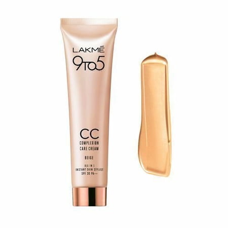 Lakme 9 To 5 CC Complexion Care SPF 30 Pa ++ Shade Beige 9g Tube
