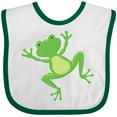 thumbnail image 3 of Inktastic Jumping Frog Boys or Girls Baby Bib, 3 of 4