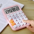 thumbnail image 4 of Baohd Calculatrice Scientifique Portable pour Amateurs de Mathématiques Calculatrice Clavier Calculatrice Portable Blanche, 4 of 6