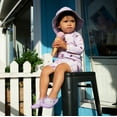 thumbnail image 6 of Jan & Jul Baby Girls' Beach Water Shoes with Flexible Soles (Lavender Ice Cream, US Size 5 Toddler), 6 of 7