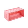 thumbnail image 4 of Milaget Figurines Collection Display Case Dustproof Storage Box for Dolls Action Figures Pink, 4 of 6