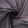 thumbnail image 6 of BalsaCircle 50 Eggplant Purple Extra Premium Chiffon Chair Sashes Bows Ties Ceremony, 6 of 7