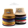 thumbnail image 2 of Classic Ricard Bob for France Man Outdoor Sports Travel Sun Beach Hat Lady Casual Double Side Wear Bucket Hat Riacrd Panama Hat Gao Jinjia LED, 2 of 2
