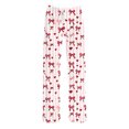 thumbnail image 5 of Tnhcen Unisex Casual Lounge Pants with Drawstring Elastic Waist, Valentine Print Side Pocket Pajama Pants for Women Men Sleepwear Soft Knit Comfort Sleep Pants S - 3XL, 5 of 5