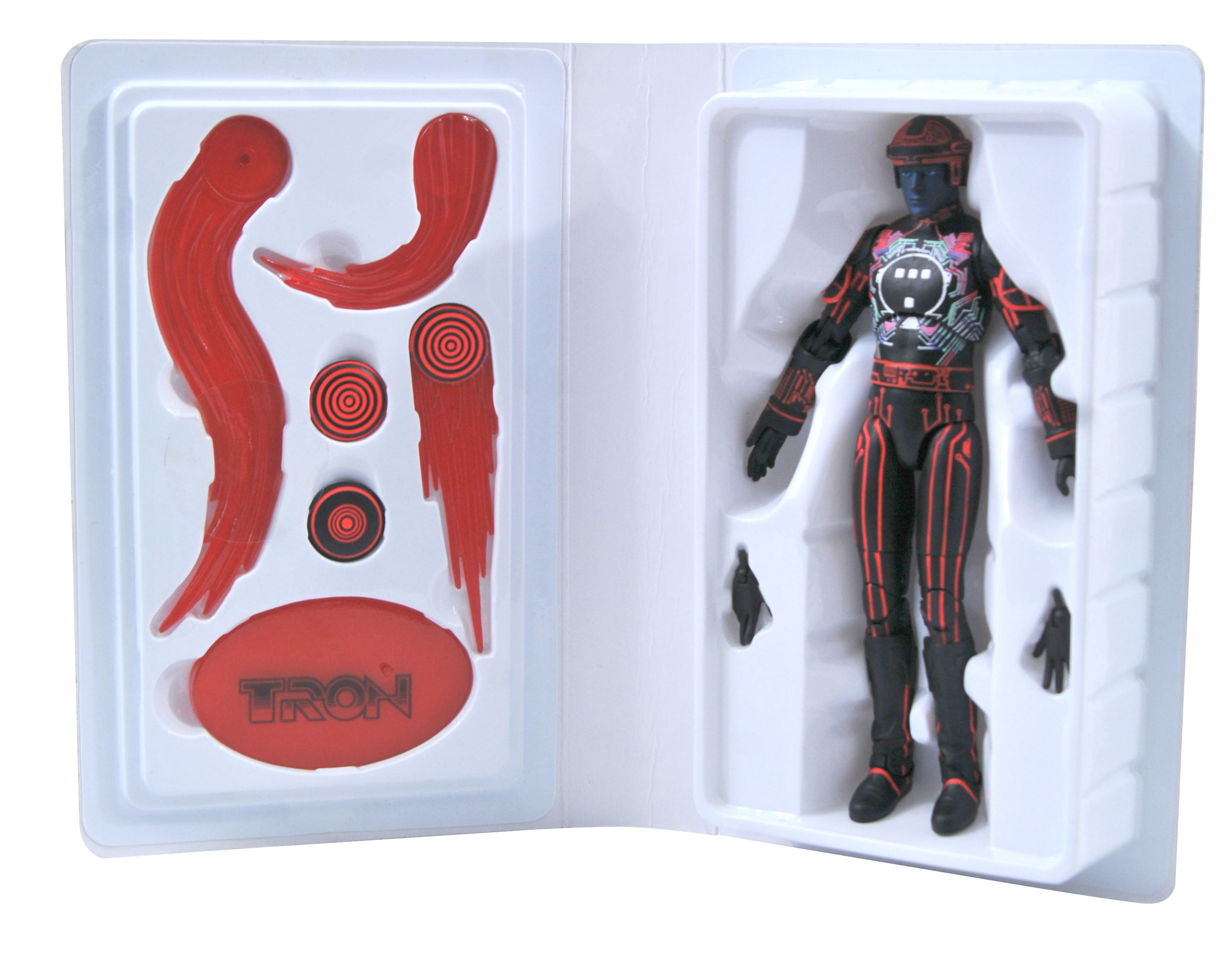 Tron Select Tron Deluxe VHS Action Figure Boxed Set [UV Paint]