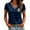Dark Blue, variant on Womens Soccer Shirt Scotland Raglan Tops Short Sleeve T Shirt for Casual Comfort Sports Fan Casual Tops Tee L