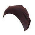 thumbnail image 5 of Qarigey Beanie Caps Exquisito Simple Cómodo Adorno para la cabeza Sombreros para adultos Accesorio de ropa para decoración Café oscuro Café oscuro 2piezas Qarigey CBP301713, 5 of 5