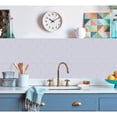 thumbnail image 4 of Art3d Peel and Stick Backsplash Tile 12"x12 Subway 3D Wall Sticker Wallpaper   Kitchen Bathroom Self Adhesive Removable Stick in Gray (10-Pack), 4 of 10