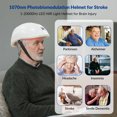 ZJZK Red Light Therapy Helmet for Parkinson's, Infrared 1070nm Brain